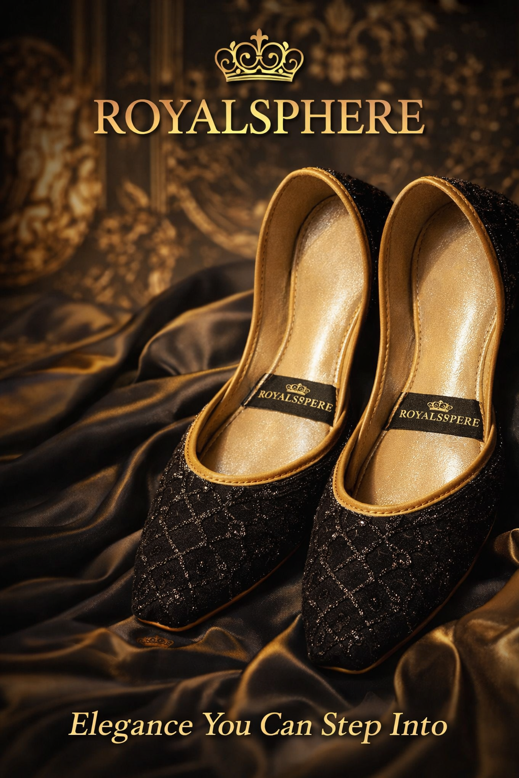 RoyalSphere Khussa - Handcrafted Traditional Pakistani Footwear by RoyalSphere Official
