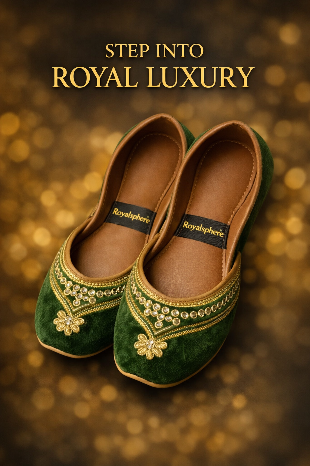 RoyalSphere Khussa - Handcrafted Traditional Pakistani Footwear by RoyalSphere Official