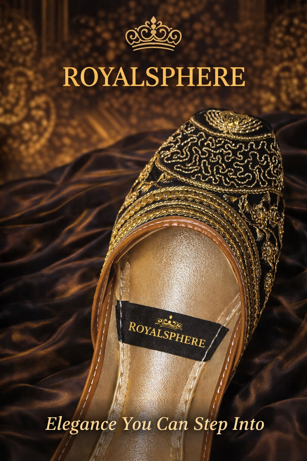 RoyalSphere Khussa - Handcrafted Traditional Pakistani Footwear by RoyalSphere Official