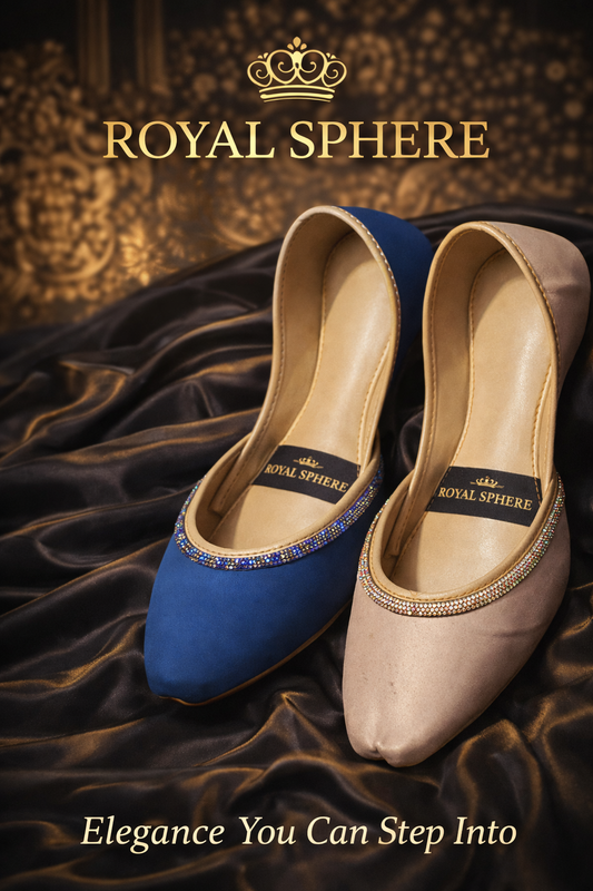 RoyalSphere Khussa - Handcrafted Traditional Pakistani Footwear by RoyalSphere Official