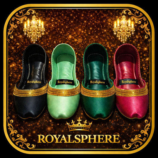 RoyalSphere Khussa - Handcrafted Traditional Pakistani Footwear by RoyalSphere Official